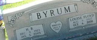 Rev H B Byrum