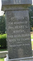 Rev Henry L. Wright Rev Henry L. Wright