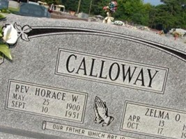Rev Horace W. Calloway Rev Horace W. Calloway