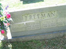 Rev J. Grady Freeman