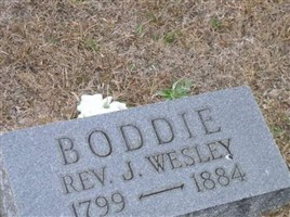 Rev J. Wesley Boddie
