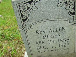 Rev James Allen Moses Rev James Allen Moses
