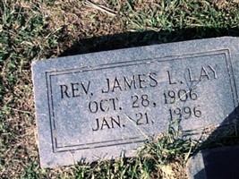 Rev James L. Lay Rev James L. Lay