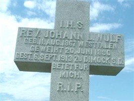 Rev Johan L. Wulf Rev Johan L. Wulf