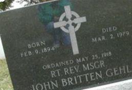 Rev John Britten Gehl