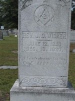 Rev John Daniel Wicker Rev John Daniel Wicker