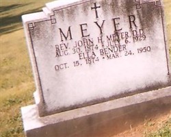 Rev John H Meyer