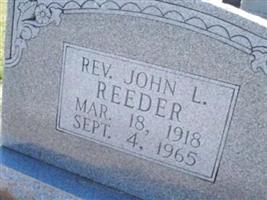 Rev John L Reeder