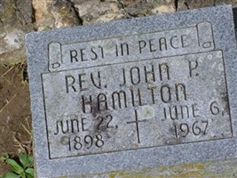 Rev John P. Hamilton Rev John P. Hamilton