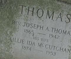 Rev Joseph A. Thomas