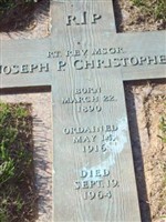 Rev Joseph P Christopher