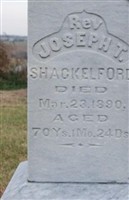 Rev Joseph T Shackelford Rev Joseph T Shackelford