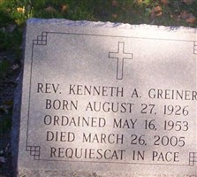 Rev Kenneth A Greiner