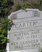 Rev Leander A. Carter