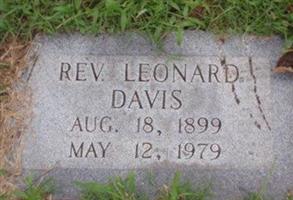 Rev Leonard Davis