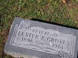 Rev Lester P. Groves Rev Lester P. Groves