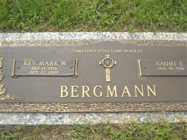 Rev Mark W Bergmann