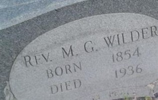 Rev M G Wilder