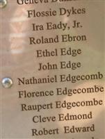 Rev Nathaniel Edgecomb