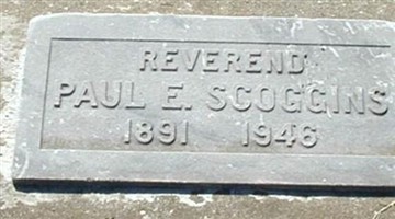 Rev Paul E. Scoggins Rev Paul E. Scoggins