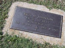 Rev Paul M. Johnson