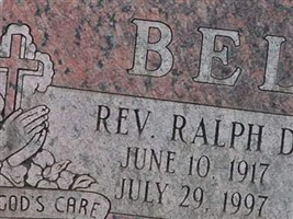Rev Ralph D Bellows