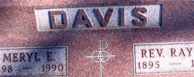 Rev Ray M Davis Rev Ray M Davis