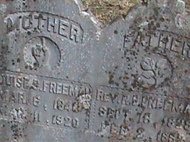 Rev R B Freeman Rev R B Freeman