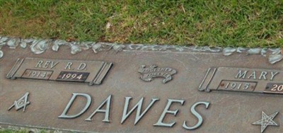 Rev R D Dawes