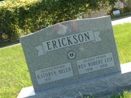 Rev Robert Leif Erickson