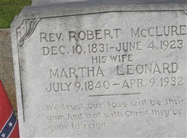 Rev Robert T. McClure Rev Robert T. McClure