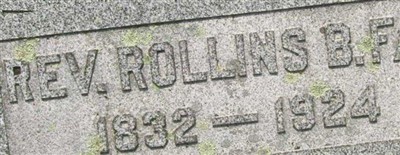 Rev Rollins B. Fay
