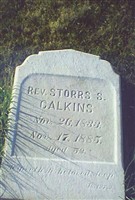 Rev Storrs S. Calkins Rev Storrs S. Calkins