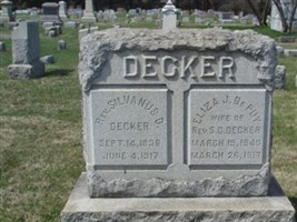 Rev Sylvanus Drummond Decker Rev Sylvanus Drummond Decker