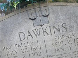Rev Talley L Dawkins