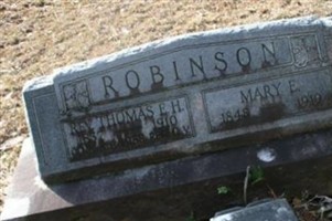 Rev Thomas E Robinson Rev Thomas E Robinson