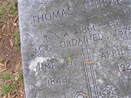 Rev Thomas Jefferson Head, Sr