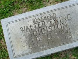 Rev Walter Ewing Johnston