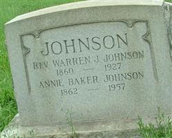 Rev Warren J. Johnson