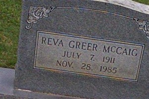 Reva Greer McCaig