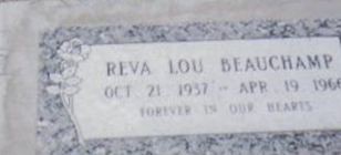 Reva Lou Stokes Beauchamp