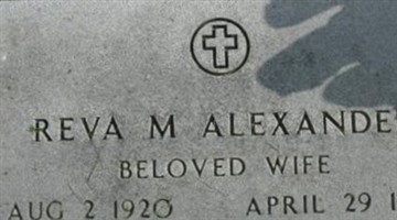Reva M Alexander