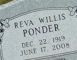 Reva Willis Ponder