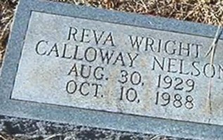 Reva Wright Calloway Nelson