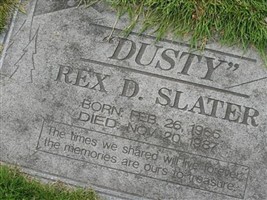 Rex D. "Dusty" Slater Rex D. "Dusty" Slater