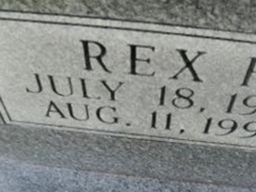 Rex F. Cubley Rex F. Cubley