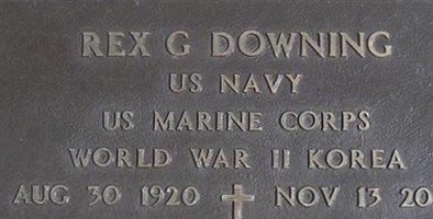 Rex G Downing Rex G Downing