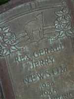 Rex Gerald "Jerry" Newsome Rex Gerald "Jerry" Newsome