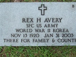 Rex H Avery