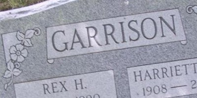 Rex H Garrison Rex H Garrison